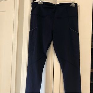 Lululemon speed tight, navy, size 10